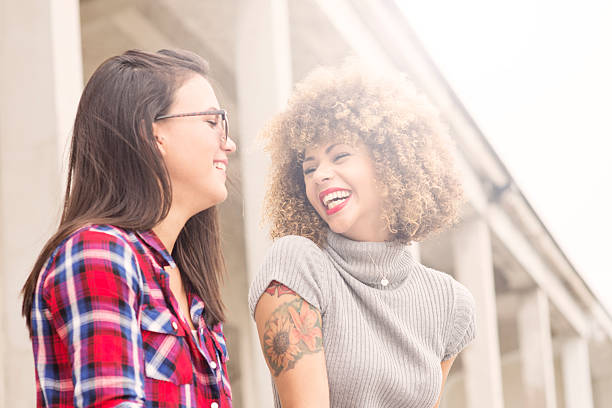 istock Girls hanging out and having fun 584481074