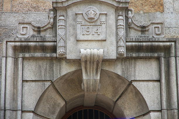 istock Heritage Building in Hong Kong 584486778