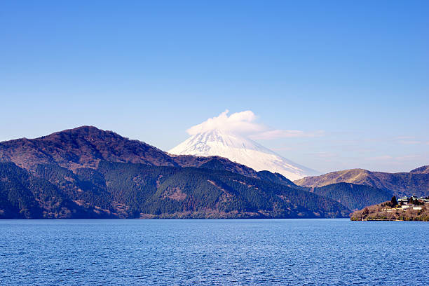 istock Most beautiful Mount Fuji in autumn, Japan 584489382