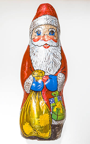 istock Chocolate Santa Claus 584491758