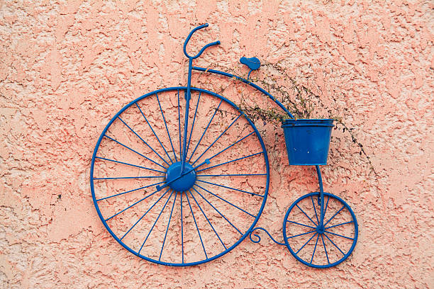 vases in the form of bicycles