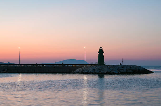 istock The lighthouse silhouette of Civitanova Marche 584498298