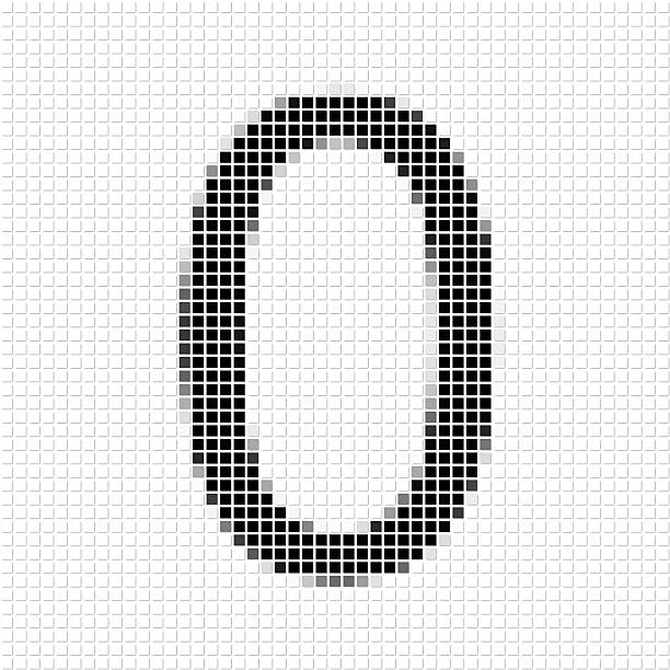 A Square Rounded Zero 150+ Shadowed Figure Stock Photos, Pictures & Royalty-Free Images - iStock