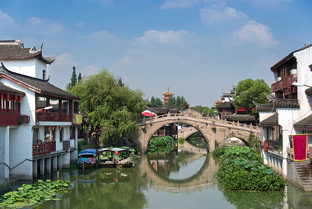 istock Shanghai water village 584568584