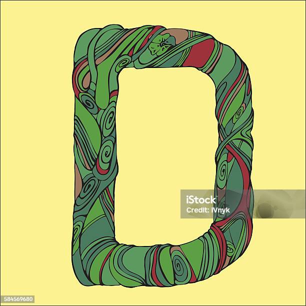 Abstract Letters Abc Vector Abstract Alphabet Stock Illustration - Download Image Now ...