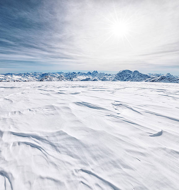 istock The Caucasus mountains in winter time 584573696