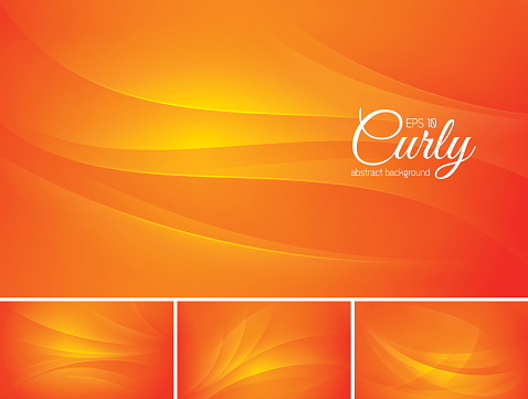 Curly abstract background series. File format EPS 10