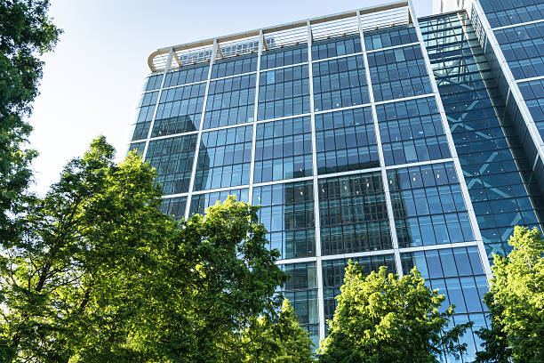 istock London canary wharf building exterior 584579016