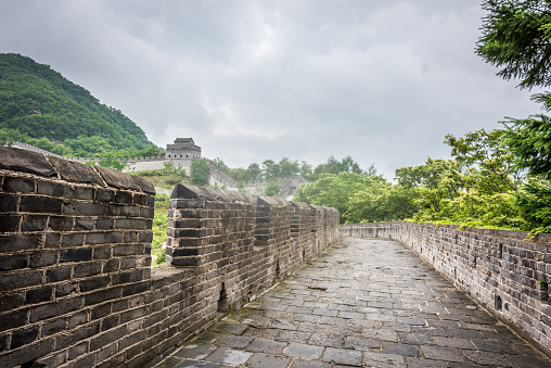 The Great Wall of China in Dandong