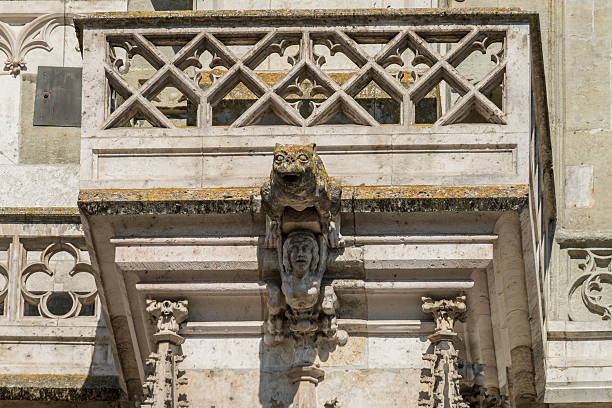 istock Figure at Dom St. Peter in Regensburg 584580158