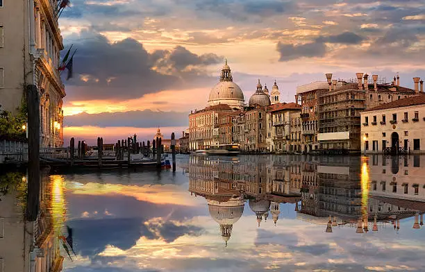 Photo of Grand Canal at sunset
