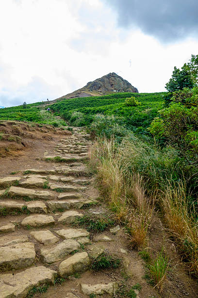 istock Climbing Roseberry Topping North Yorkshire 584582232