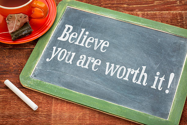 istock Believe you are worth it 584589164