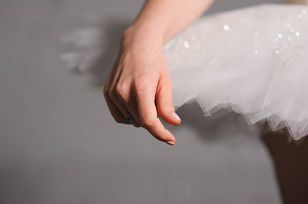 istock Hand of ballerinas with her tutu. 584589610