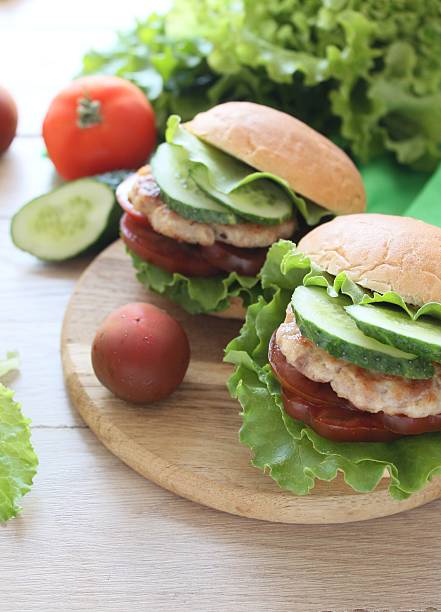 istock Delicious hamburger homemade 584590250