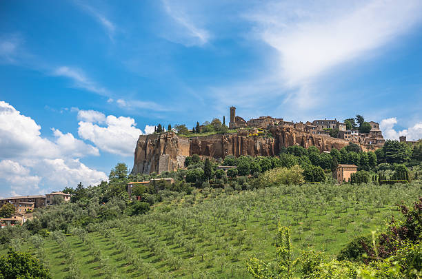 istock Panoramic view of Orvieto, Umbria, Italy 584591906