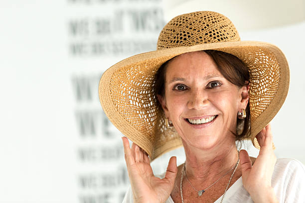 istock Smiling mature woman 584592864