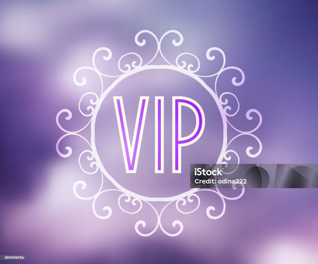 Vip Text Vector Vector Text Vip Stock Illustration - Download Image Now - Abstract ...