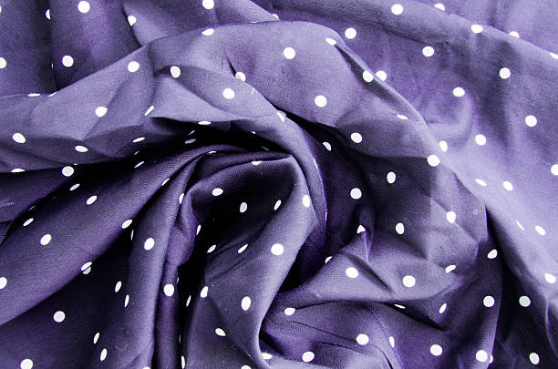 istock The fabric with polka dots 584596952