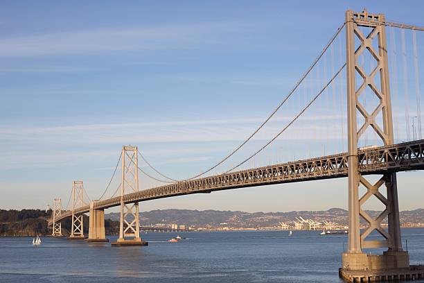 istock Bay Bridge At Sundown, San Francisco 584599660