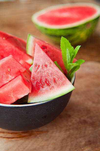 istock Slices of watermelon. 584604912