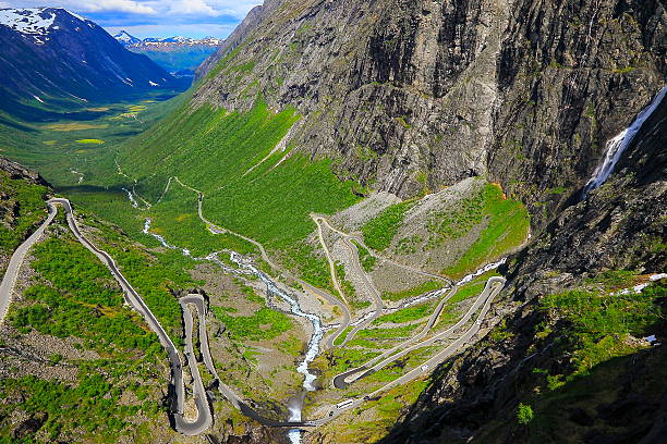 istock Trollstigen - Trolls Ladder dramatic mountain Road landscape, Norway, Scandinavia 584609468