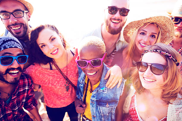 istock Friendship Bonding Relaxation Summer Beach Happiness Concept 584609630
