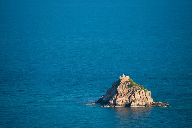 Shark island in Koh Tao , Thailand , travel
