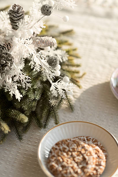 istock Christmas interior in natural light of sunny day 584747506