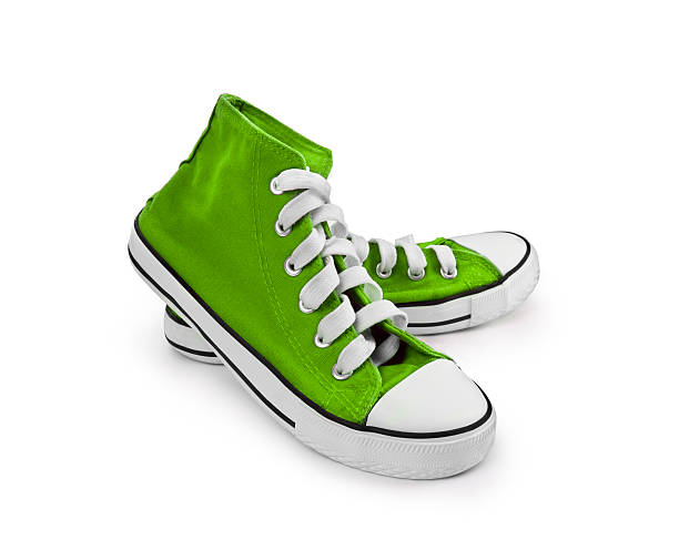istock vintage sneakers isolated on white background 584747556