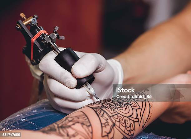 Zeichnung Tattoodesign Stockfoto und mehr Bilder von Tätowieren - Tätowieren, Tätowierung, Anfang