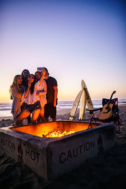 istock Friends having fun at San Diego beach 584750366