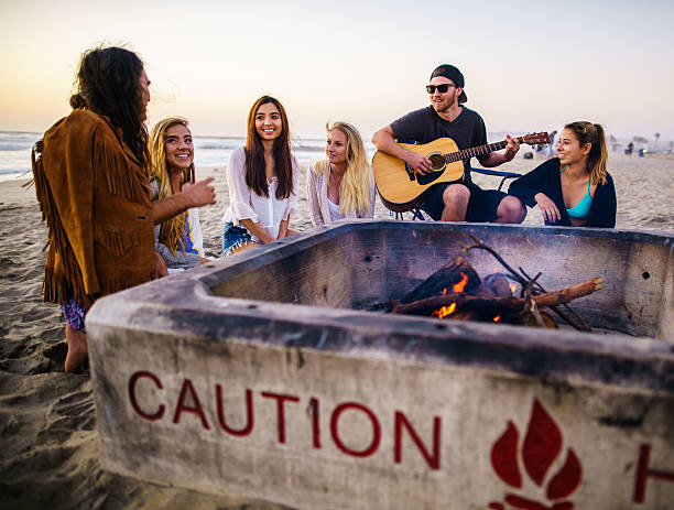istock Friends having fun at San Diego beach 584751212