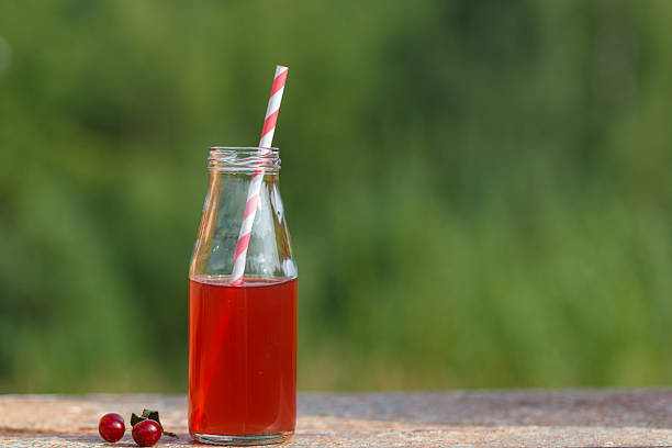 istock closeup of a red detox drink 584754992
