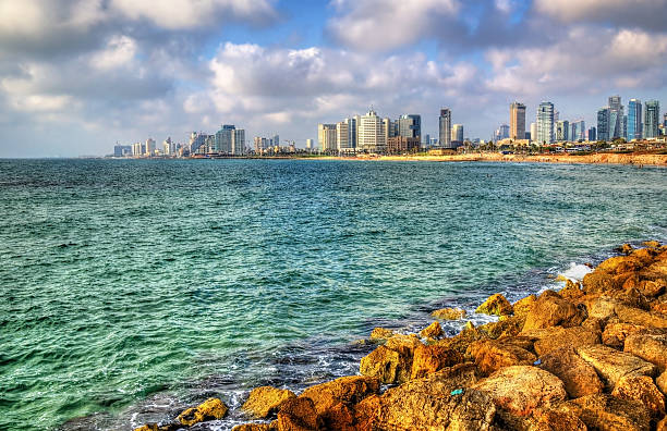 istock View of the Mediterranean waterfront in Tel Aviv 584757244