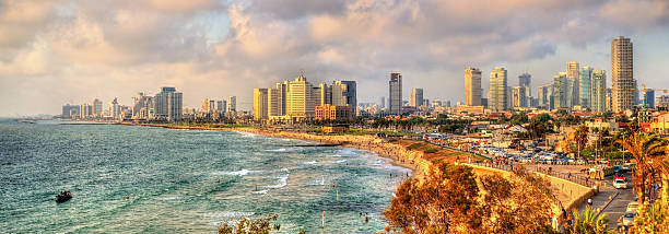 istock Panorama of the Mediterranean waterfront in Tel Aviv 584757468