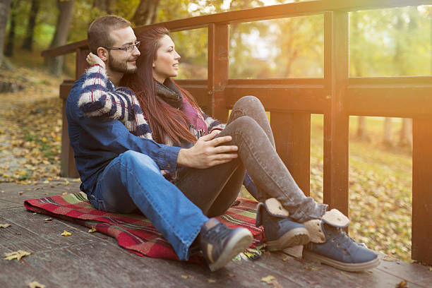 Calm scene of love