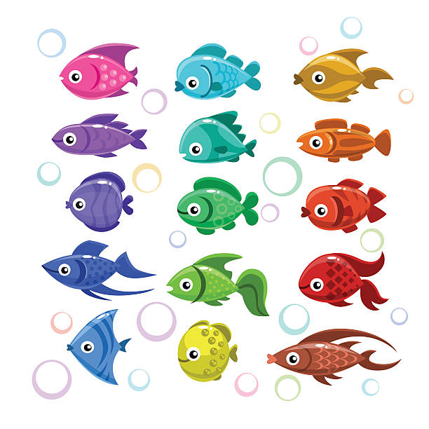 Simple Cartoon Fish Pictures Illustrations, Royalty-Free Vector Graphics &  Clip Art - iStock