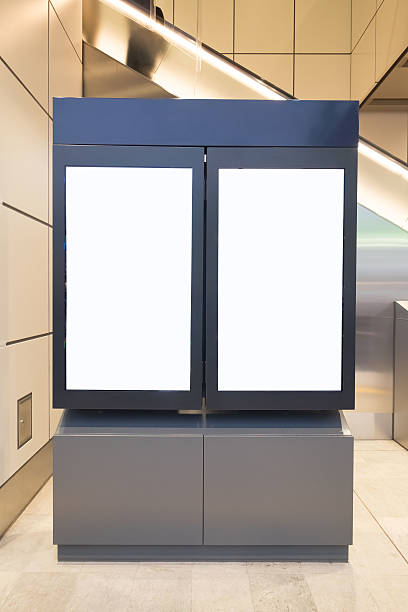 istock Blank Billboard in the airport 584766510