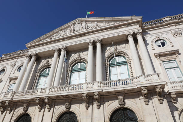 istock Lisbon City Hall. Portugal 584769182