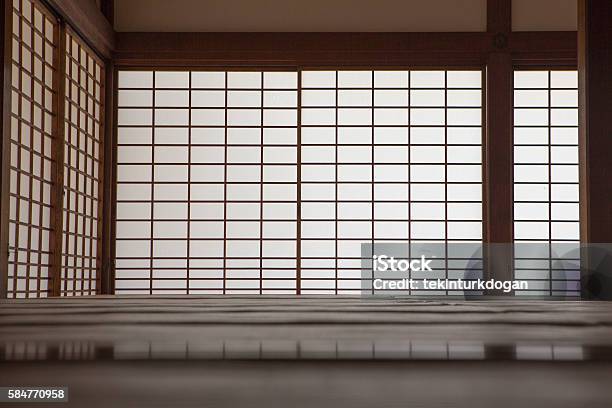 Japanese Traditional Shoji Paper Door At Chionji Temple Stock Photo -  Download Image Now - iStock