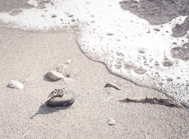 istock Key to the lake sand 584772118