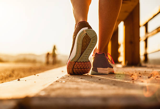 istock Close Up of Runner's Feet 584773250