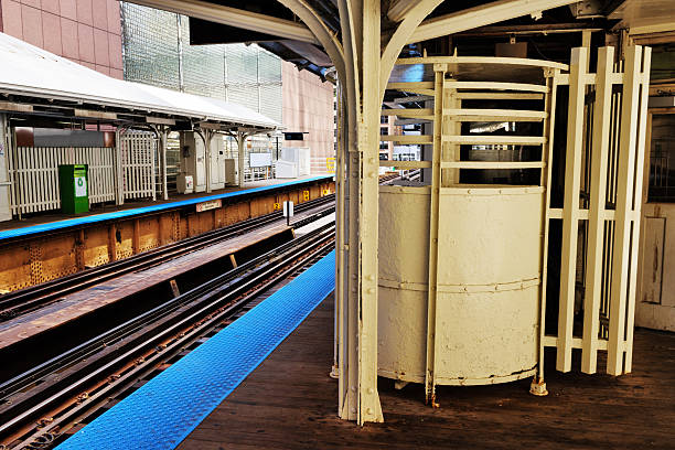 istock Old Station Turnstile, Chicago 584773790