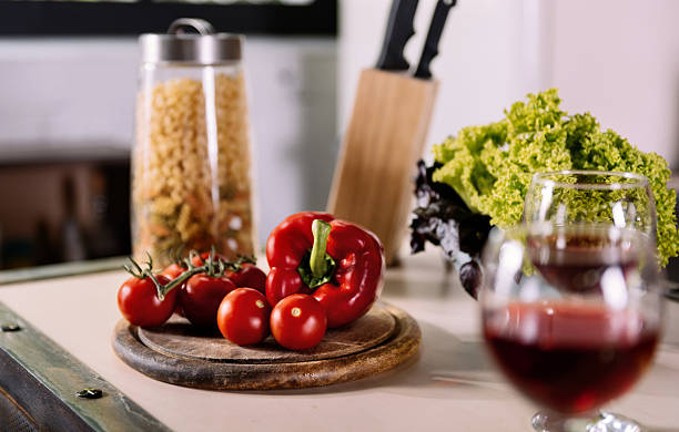 istock Close up of vegetable on the table 584776272