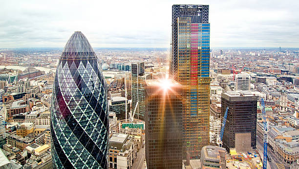 istock Aerial View of London 584786992