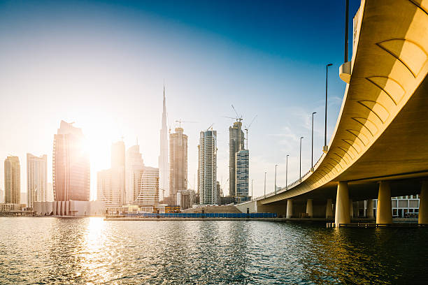 istock Modern skyscrapers in Downtown Dubai, Dubai, United Arab Emirate 584788144