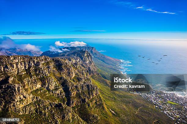 National Park Table Mountain Stock Photo - Download Image Now - Cape Town, Table Mountain South Africa, Landscape - Scenery