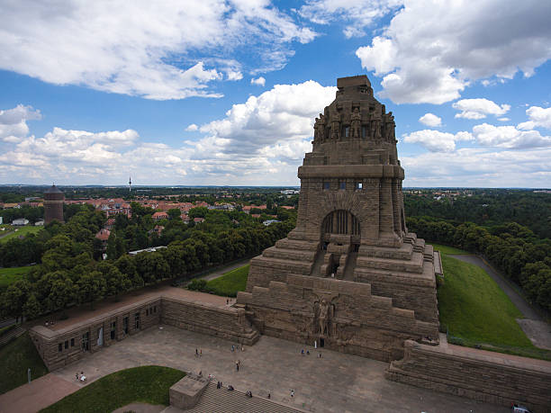 istock Battle of nations monument in Leipzig, Germany 584849130