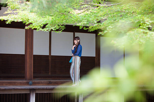 istock Enjoying the tranquility of the temple 584849992